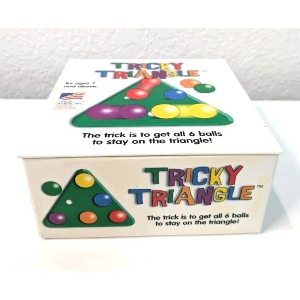 Great American Puzzle Factory 2003‎ Tricky Triangle Game NEW in Box Age 7 and Up
